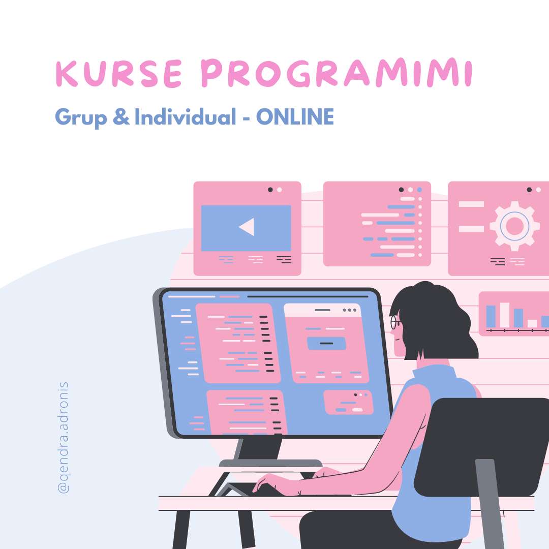 Kurse programimi ONLINE njesoj si ne klase